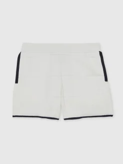 Blanc/Marine - Short Reiss Barbor