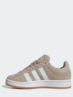 Blanc/Neutre - Baskets Adidas Original Campus 00s Lace Junior