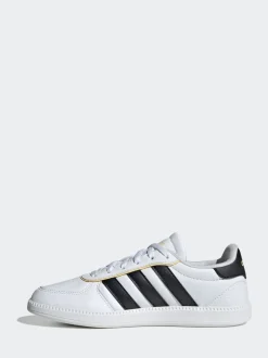 Blanc/Noir - Baskets junior adidas Breaknet Sleek Lace Junior