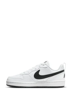Blanc/Noir - Baskets Nike Youth Court Borough Low Recraft