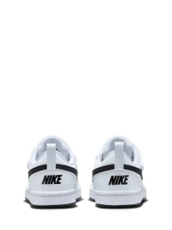 Blanc/Noir - Nike Baskets Junior Court Borough Low Recraft