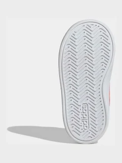 Blanc/Rose - adidas Grand Court 3.0 Baskets bébé