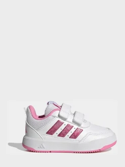 Blanc/Rose - adidas Tensaur Sport 3.0 Baskets bébé
