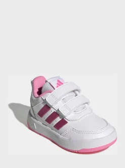 Blanc/Rose - adidas Tensaur Sport 3.0 Baskets bébé