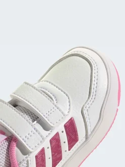 Blanc/Rose - adidas Tensaur Sport 3.0 Baskets bébé