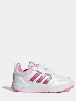 Blanc/Rose - adidas Tensaur Sport 3.0 Baskets enfant