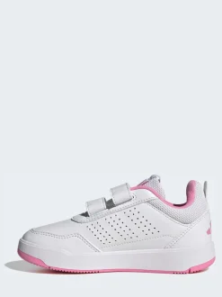 Blanc/Rose - adidas Tensaur Sport 3.0 Baskets enfant