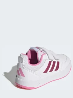 Blanc/Rose - adidas Tensaur Sport 3.0 Baskets enfant