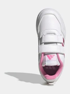 Blanc/Rose - adidas Tensaur Sport 3.0 Baskets enfant