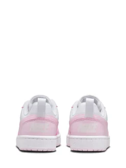 Blanc/Rose - Baskets Nike Youth Court Borough Low Recraft