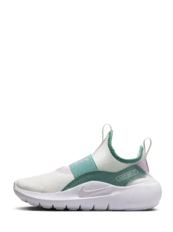 Blanc/vert rose - Baskets Nike Junior Flex de running 4