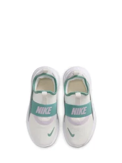 Blanc/vert rose - Baskets Nike Junior Flex de running 4