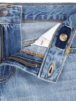 Bleu - Abercrombie & Fitch Jean coupe large