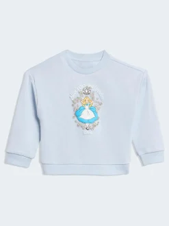 Bleu - adidas Originals Disney Alice au pays des merveilles Sweat-shirt et Leggings évasés Ensemble bébé