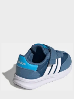 Bleu - adidas Run 70s 2.0 Baskets bébé à crochets et boucles