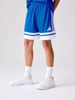 Bleu - adidas Squadra 25 Kids Shorts