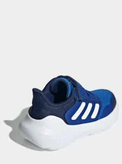 Bleu - adidas Tensaur Run 2.0 Baskets enfant à crochets et boucles