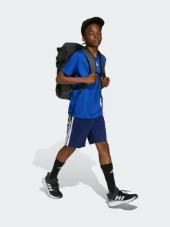 Bleu - adidas Train Essentials Ensemble T-shirt et short à 3rayures pour enfant