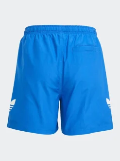 Bleu - adidas Trefoil 3-Rayures Short de bain enfant