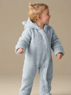 Bleu - Angel & Rocket Pyjama en fausse fourrure Quinn