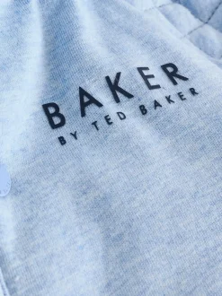 Bleu - Baker by Ted Baker ensemble 3 pièces t-shirt et pantalon matelassé