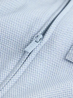 Bleu - Baker by Ted Baker ensemble 3 pièces T-shirt, veste et pantalons texturés