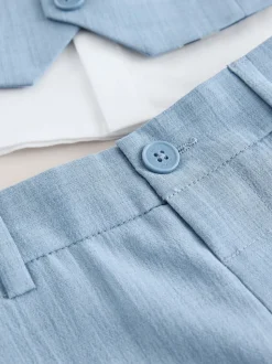 Bleu - Baker by Ted Baker Ensemble Gilet Chemises et Pantalons