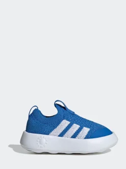Bleu - Baskets adidas Bubblecomfy à enfiler pour bébé