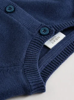 Bleu - Bébé en coton tricoté 100% Cardigans 2 Lot (0mois-3ans)