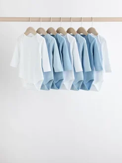 Bleu - Bodys à manches longues pour bébés