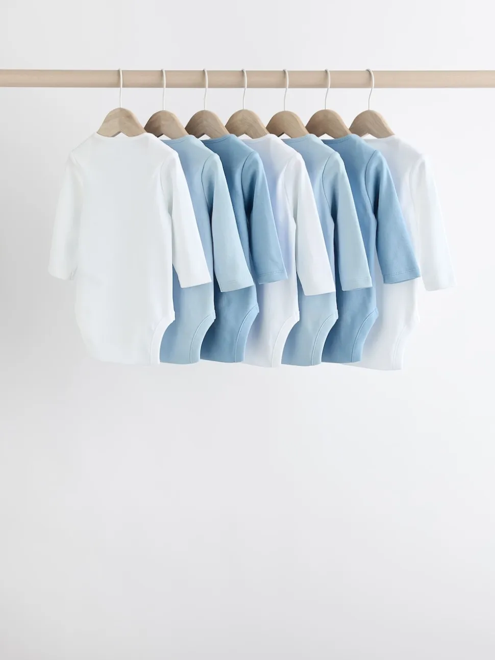 Bleu - Bodys à manches longues pour bébés