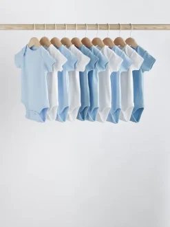 Bleu - Bodys unis pour bébé