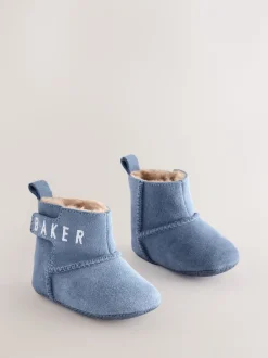 Bleu - Bottes Baker by Ted Baker Slipper Padders bébé garçon