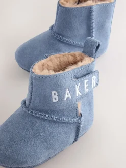 Bleu - Bottes Baker by Ted Baker Slipper Padders bébé garçon