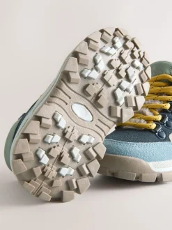 Bleu - Bottines chaudes avec doublure Thinsulate™ style randonnée