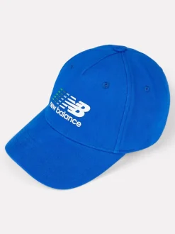 Bleu - Casquette New Balance graphique à ardillons multicolore