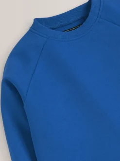 Bleu - Chandail scolaire à col roulé (3-16ans)