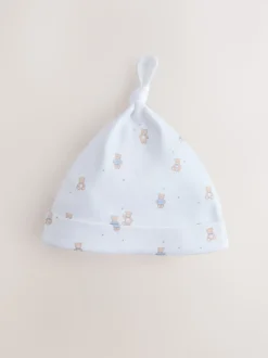 Bleu - Chapeaux pour bébés à nouer 3 paquet (0-12mois)