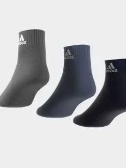 Bleu - Chaussettes 3 Lot Vêtements de sport rembourrées à la cheville adidas