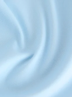 Bleu - Chemise d’école élégante unie à manches courtes (3-16ans)