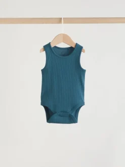 Bleu - Combinaisons pour bébés avec gilet 5 Pack