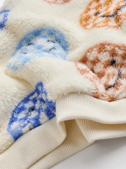 Bleu à damiers - Ensemble Bébé haut en polaire et Survêtement (0mois-2ans)