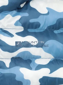 Bleu - Doudoune Mountain Warehouse Seasons imperméable doublée de fausse fourrure