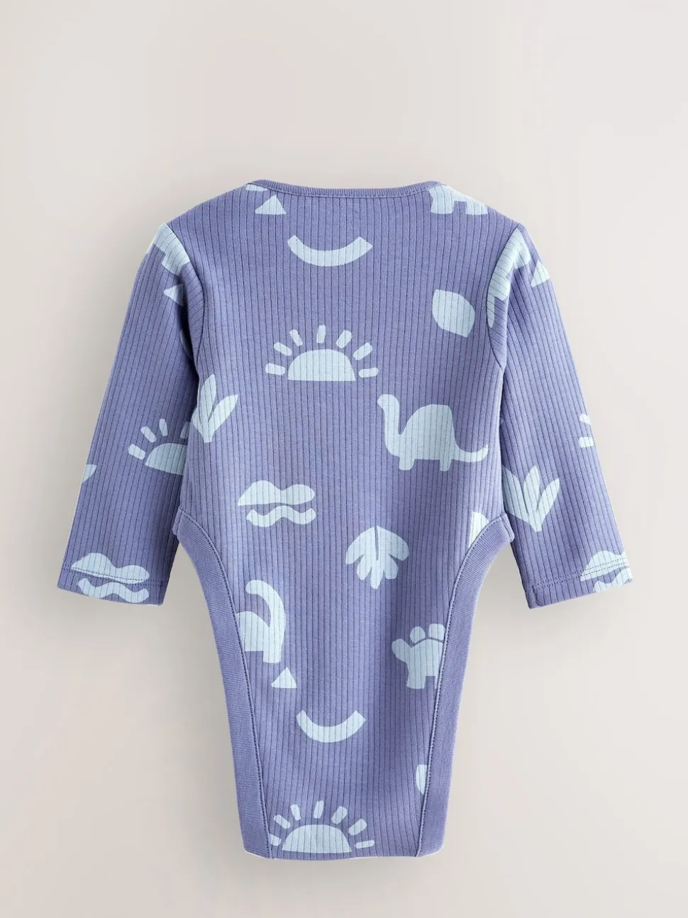 Bleu - Dysplasie Hip Bébé Manches longues Body 3 Lot