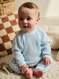 Bleu - Ensemble 100% coton et jogging Ensemble 2 pièces bébé (0mois-2ans)