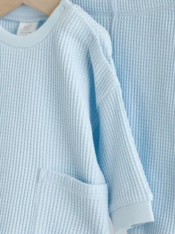 Bleu - Ensemble 100% coton et jogging Ensemble 2 pièces bébé (0mois-2ans)