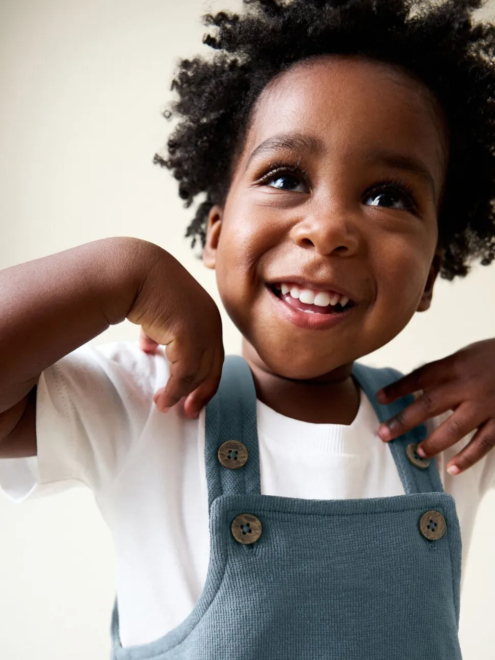 Bleu - Ensemble salopette et t-shirt (3 mois-7 ans)