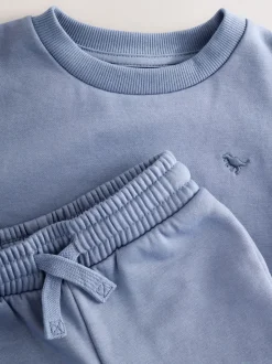 Bleu - Ensemble sweat-shirt et jogging (3mois-7ans)