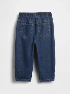 Bleu - Gap Pull On Barrel Jean (6mois -5ans)