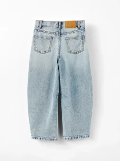 Bleu - Jean Cotton On unisexe Barrel Leg